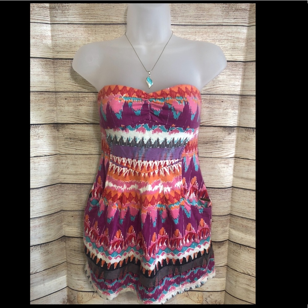 BILLABONG strapless heart shape mini